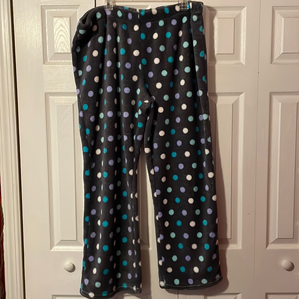 Fuzzy Polka Dot Pants from SO